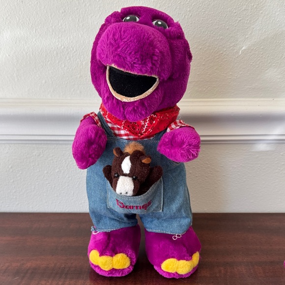 Golden Bear Toys Vintage 992 Farmer Barney Plush Toy Lyons Group Golden Bear Toys Vintage 992 Farmer Barney Plush Toy Lyons Group